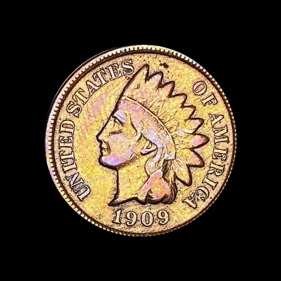 1909-S Indian Head Cent CLOSELY UNCIRCULATED
