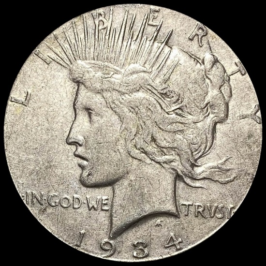 1934-D Silver Peace Dollar HIGH GRADE