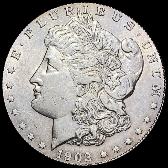 1902-S Silver Morgan Dollar CLOSELY UNCIRCULATED