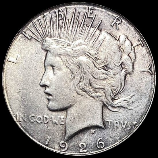 1926-S Peace Silver Dollar NEARLY UNCIRCULATED