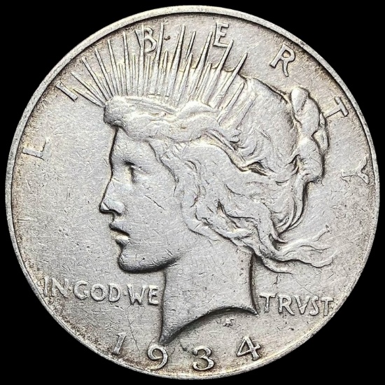 1934-D Peace Silver Dollar HIGH GRADE