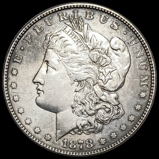 1878 Silver Morgan Dollar CHOICE AU