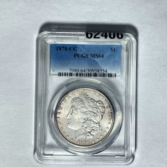 1878-CC Morgan Dollar PCGS MS64 SILVER