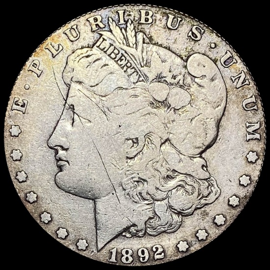 1892-S Silver Morgan Dollar LIGHTLY CIRCULATED