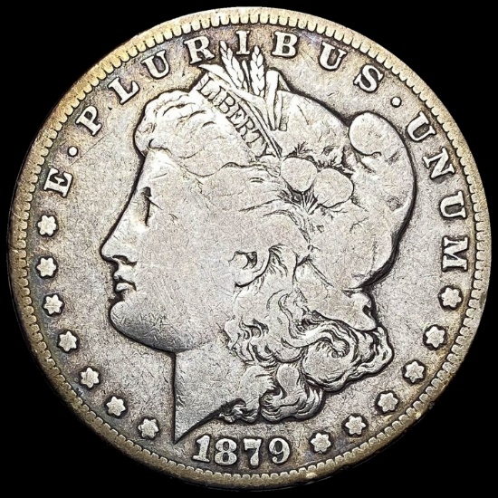 1879-CC Silver Morgan Dollar NICELY CIRCULATED