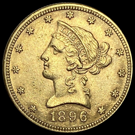 1896 Liberty Head $10 Gold Eagle CLOSELY UNCIRCULATED