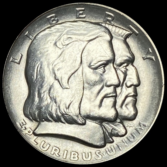 1936 Silver Long Island Tercentenary Half Dollar UNCIRCULATED