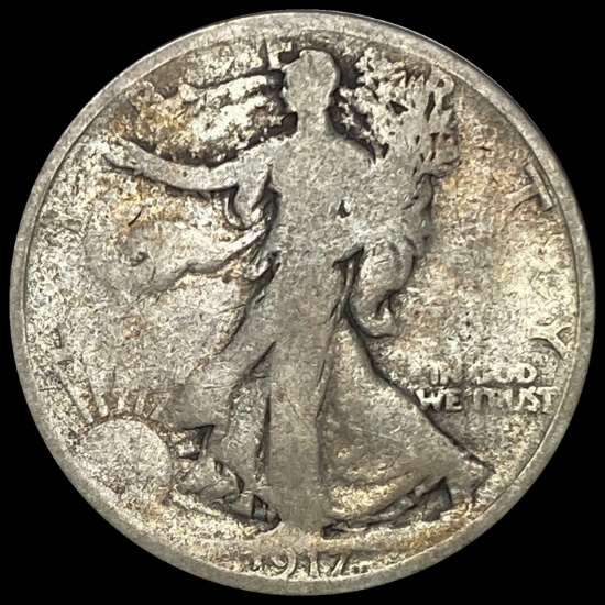 1917-S Walking Liberty Half Dollar NICELY CIRCULATED