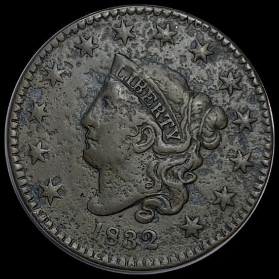 1832 Coronet Head Large Cent HIGH GRADE