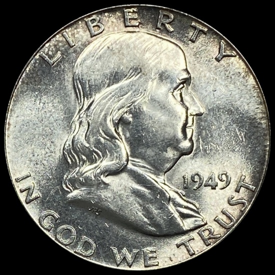 1949 Franklin Silver Half Dollar CHOICE BU