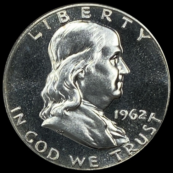 1962 Franklin Silver Half Dollar CHOICE PROOF