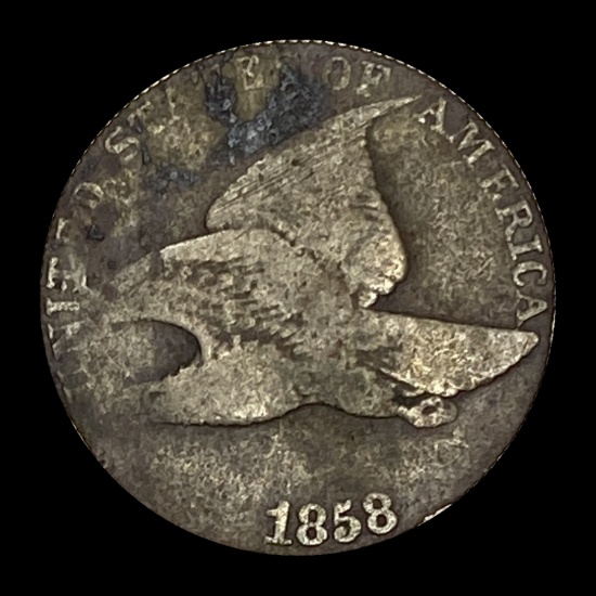 1858 Flying Eagle Cent NICELY CIRCULATED