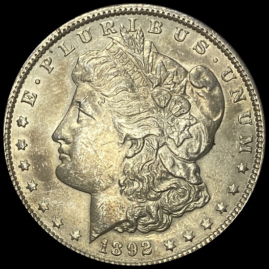1892 Morgan Silver Dollar CLOSELY UNCIRCULATED