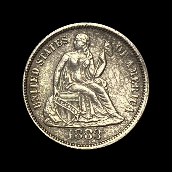 1883 Seated Liberty Dime CLOSELY UNCIRCULATED