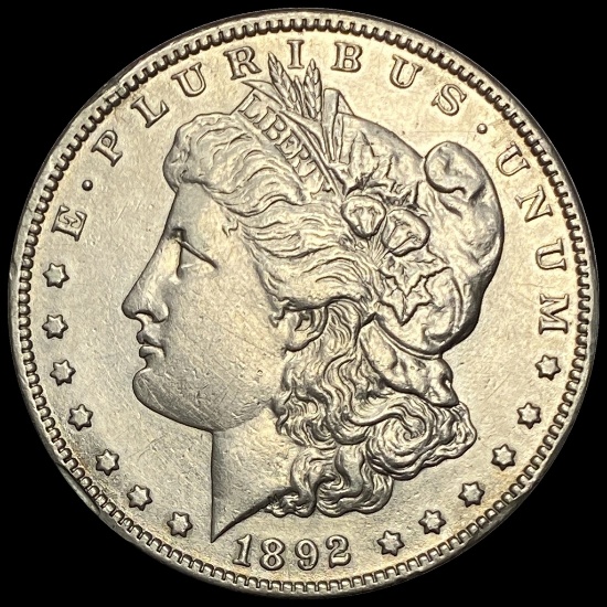 1892-S Silver Morgan Dollar CLOSELY UNCIRCULATED
