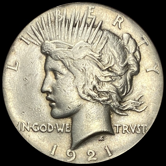1921 Silver Peace Dollar CLOSELY UNCIRCULATED