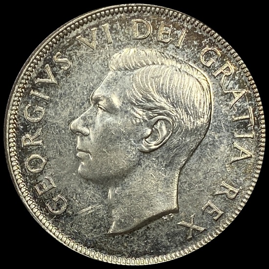 1950 Silver Canada Dollar UNCIRCULATED