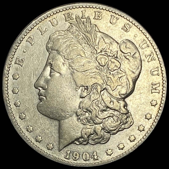 1904-S Silver Morgan Dollar LIGHTLY CIRCULATED