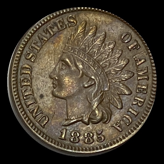 1885 Indian Head Cent CLOSELY UNCIRCULATED