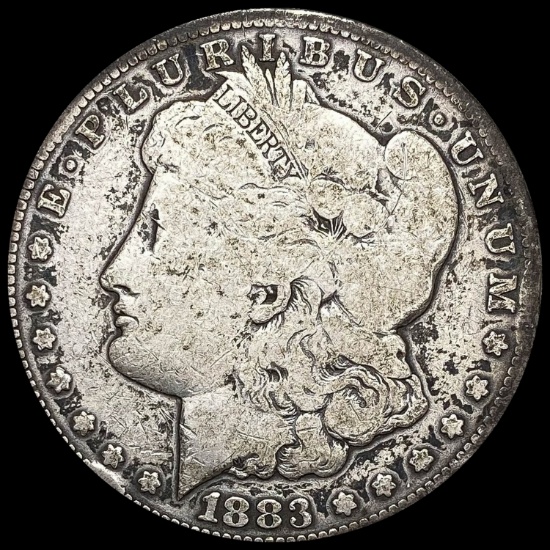 1883-CC Silver Morgan Dollar LIGHTLY CIRCULATED