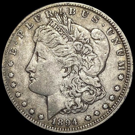 1894-O Silver Morgan Dollar NEARLY UNCIRCULATED