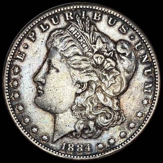 1884-S Silver Morgan Dollar NEARLY UNCIRCULATED