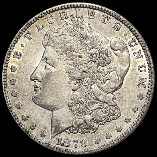 1879-O Silver Morgan Dollar CHOICE AU