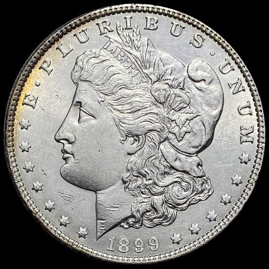 1899 Silver Morgan Dollar CLOSELY UNCIRCULATED