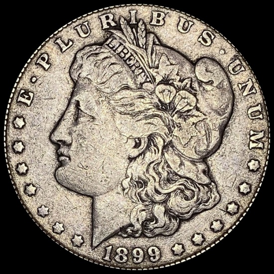 1899-O Morgan Silver Dollar LIGHTLY CIRCULATED