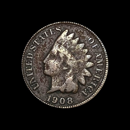 1908-S Indian Head Cent NICELY CIRCULATED