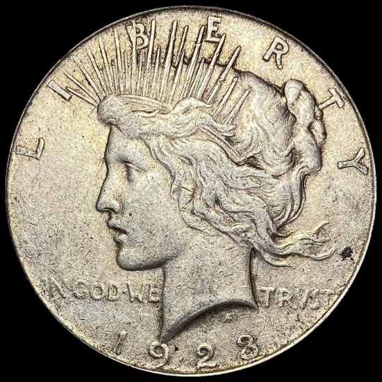 1923 Silver Peace Dollar LIGHTLY CIRCULATED