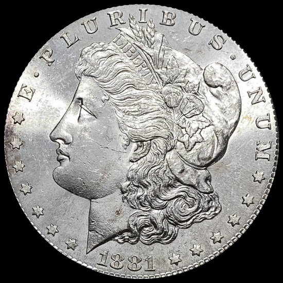 1881-S Silver Morgan Dollar GEM BU
