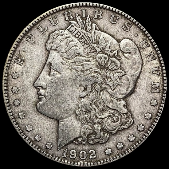 1902 Morgan Silver Dollar LIGHTLY CIRCULATED