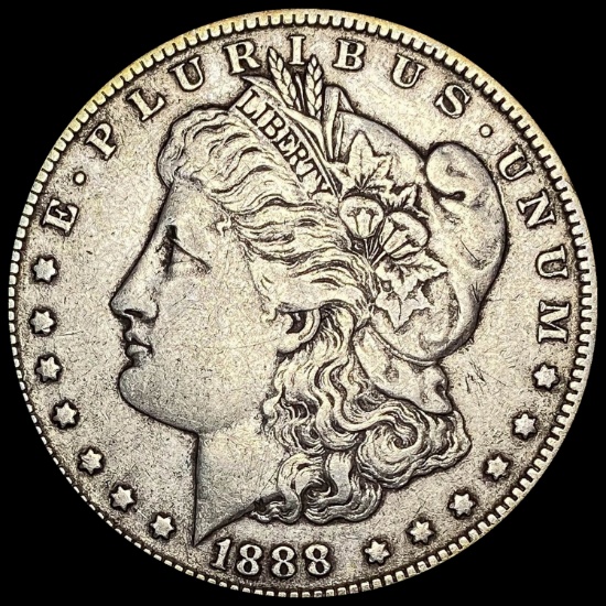 1888-O Morgan Silver Dollar LIGHTLY CIRCULATED