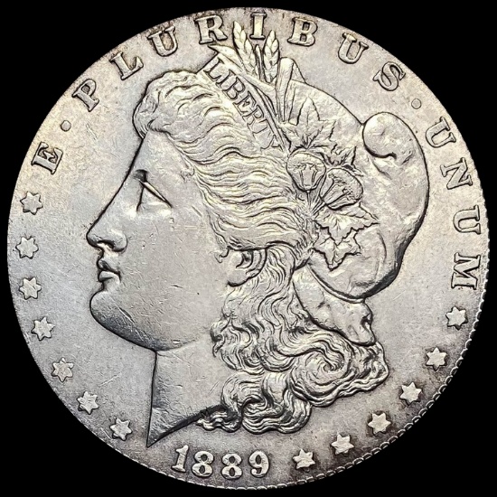 1889 Silver Morgan Dollar CLOSELY UNCIRCULATED