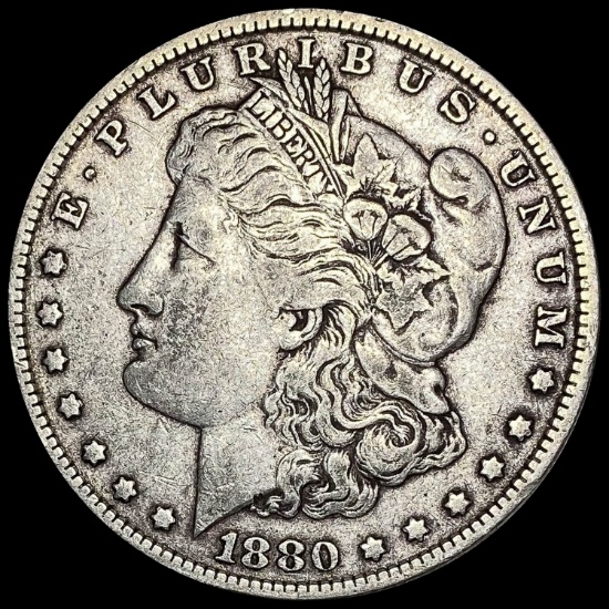 1880-O Morgan Silver Dollar LIGHTLY CIRCULATED