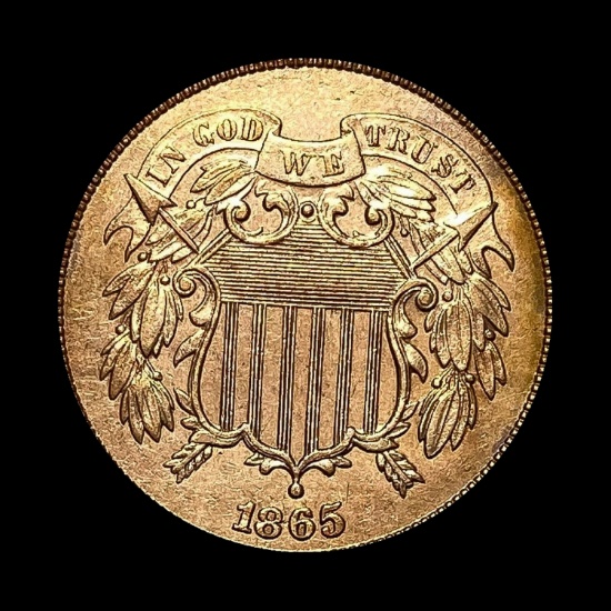 1865 Copper 2 Cents UNCIRCULATED