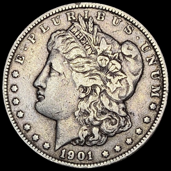 1901 Morgan Silver Dollar LIGHTLY CIRCULATED