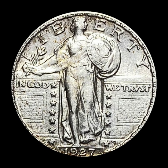 1927 Standing Liberty Silver Quarter CLOSELY UNCIRCULATED