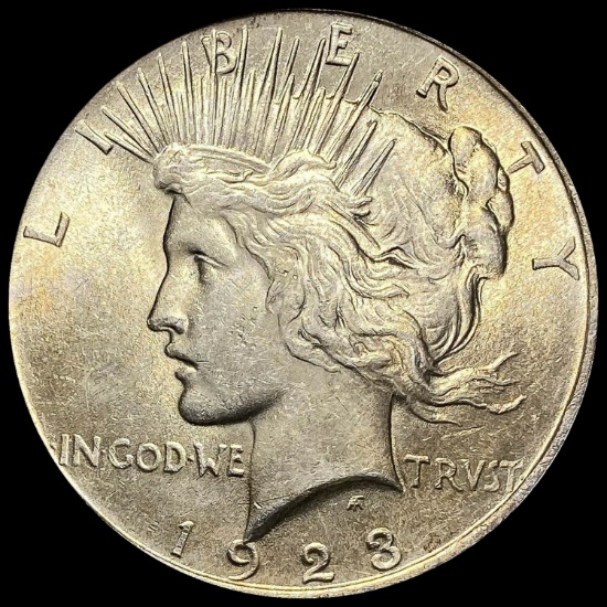 1923 Silver Peace Dollar CHOICE BU