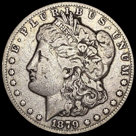1879-S Silver Morgan Dollar LIGHTLY CIRCULATED
