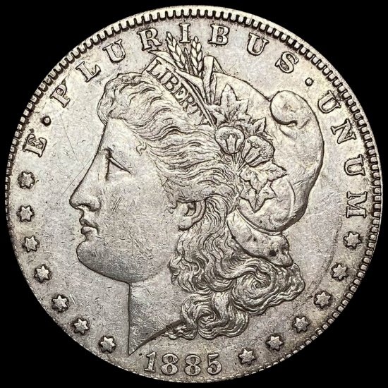1885-S Silver Morgan Dollar CLOSELY UNCIRCULATED