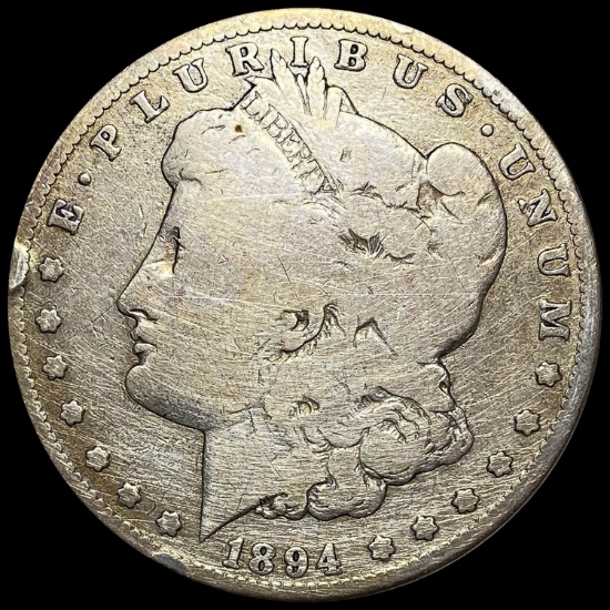 1894 Morgan Silver Dollar LIGHTLY CIRCULATED