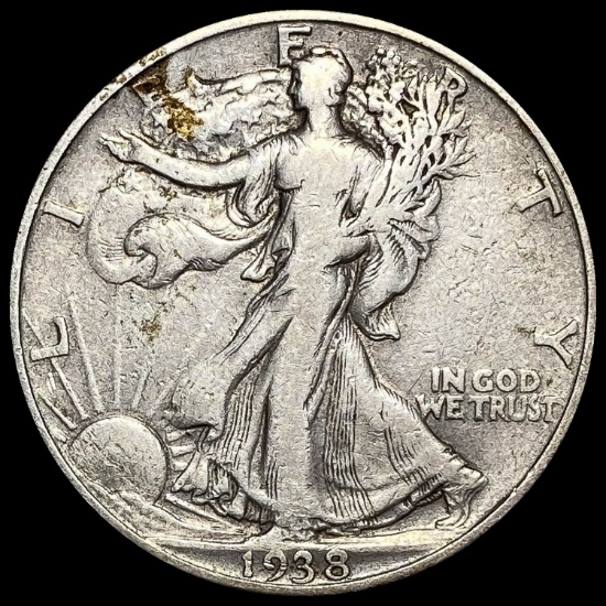 1938-D Half Dollar Walking Liberty CIRC