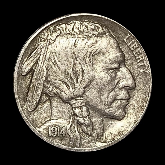 1914 Buffalo Nickel CHOICE AU