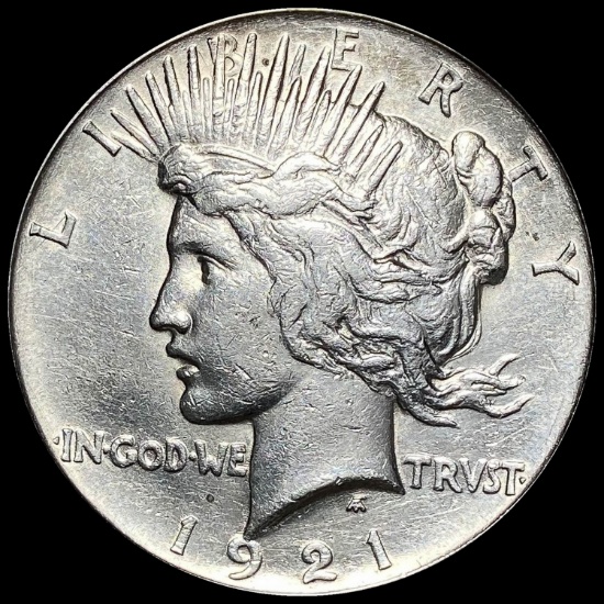 1921 Silver Peace Dollar CLOSELY UNCIRCULATED