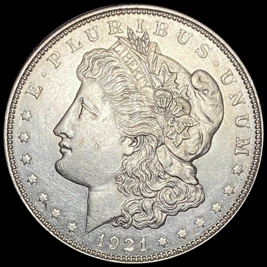 1921 Silver Morgan Dollar GEM BU