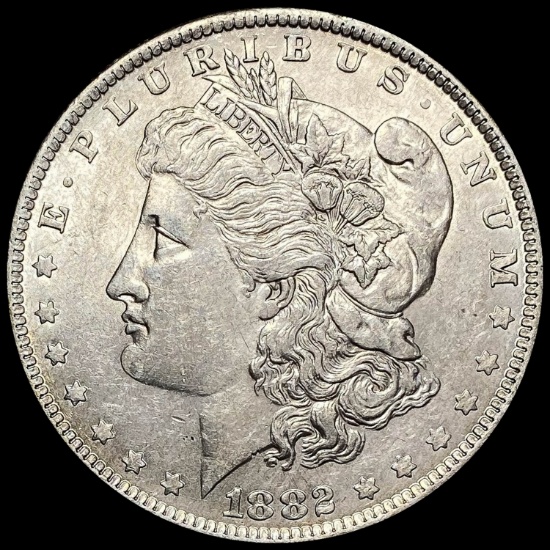 1882-S Silver Morgan Dollar CHOICE BU
