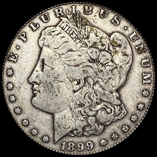 1899-S Silver Morgan Dollar LIGHTLY CIRCULATED