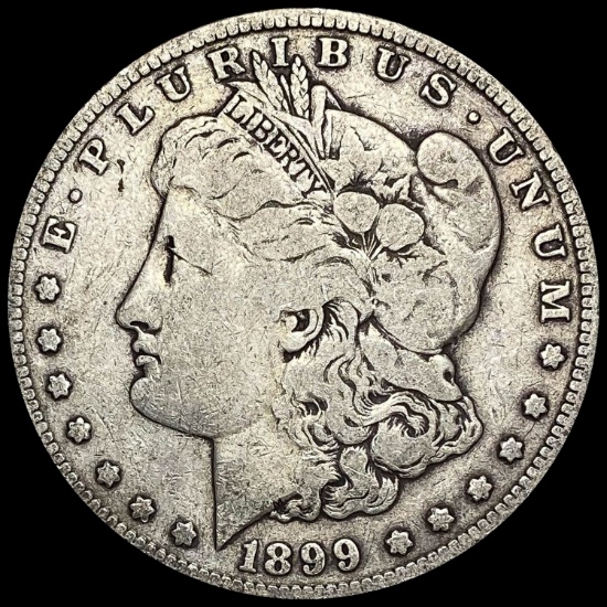 1899-S Silver Morgan Dollar LIGHTLY CIRCULATED